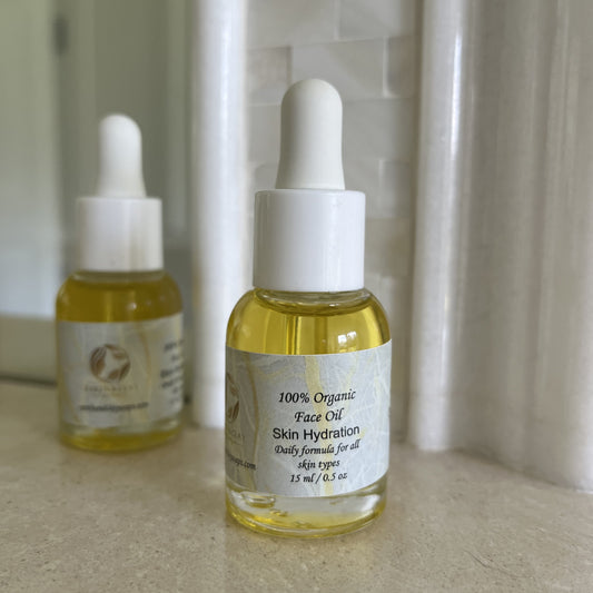 Organic Face Oil Skin Hydration