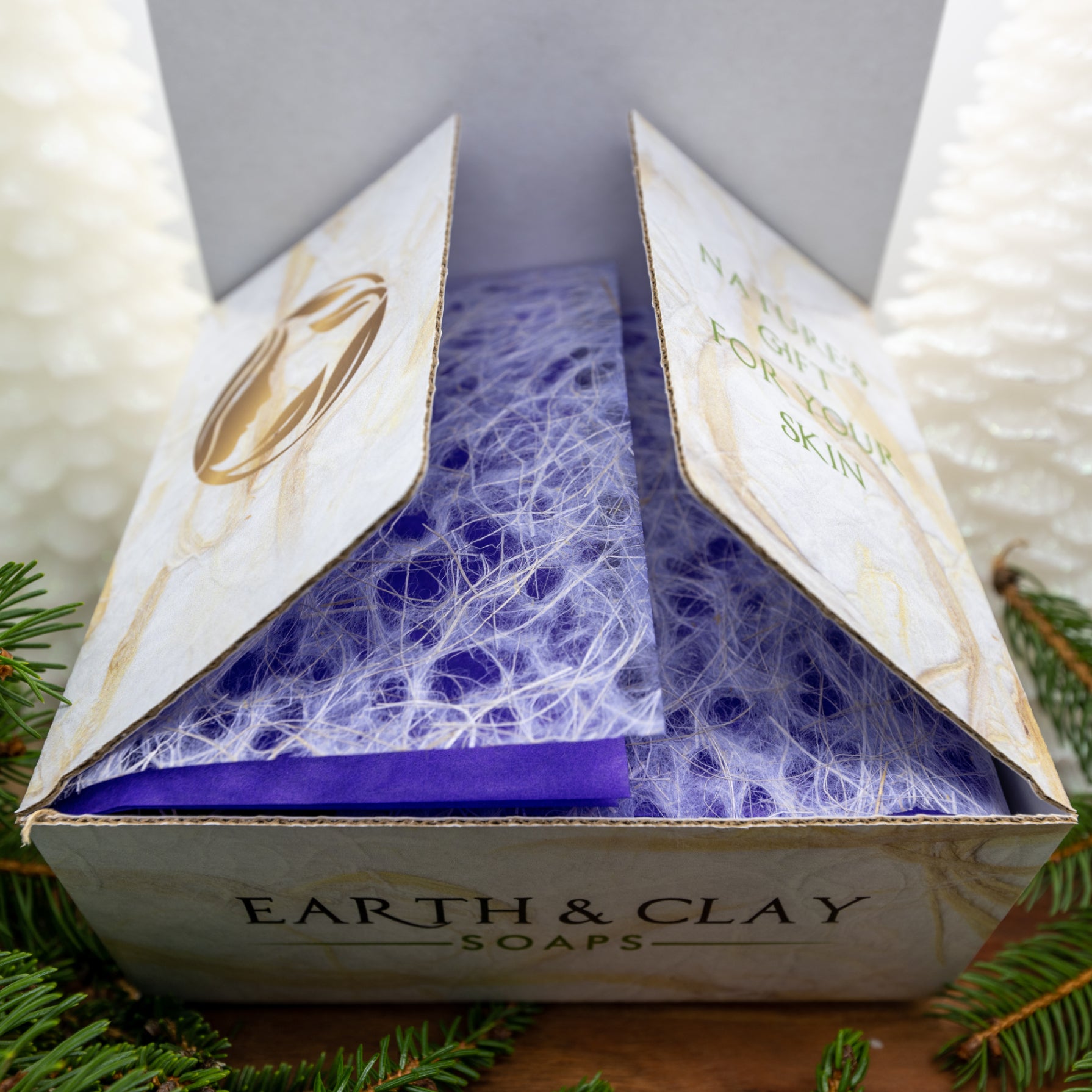Custom Gift Box (Large Soap, Body Butter & Luxurious Face Towel)